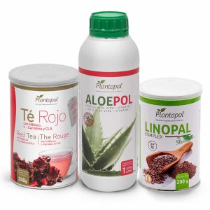 chupapanzas pack reductor plantapol con linopal 200g tÉ rojo 200g y aloe vera + vit. c 1l